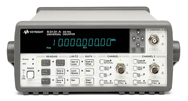 安捷伦Agilent 53131A 通用频率计数器，10位秒